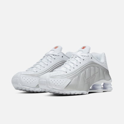 Nike Women's Shox R4 White Metallic