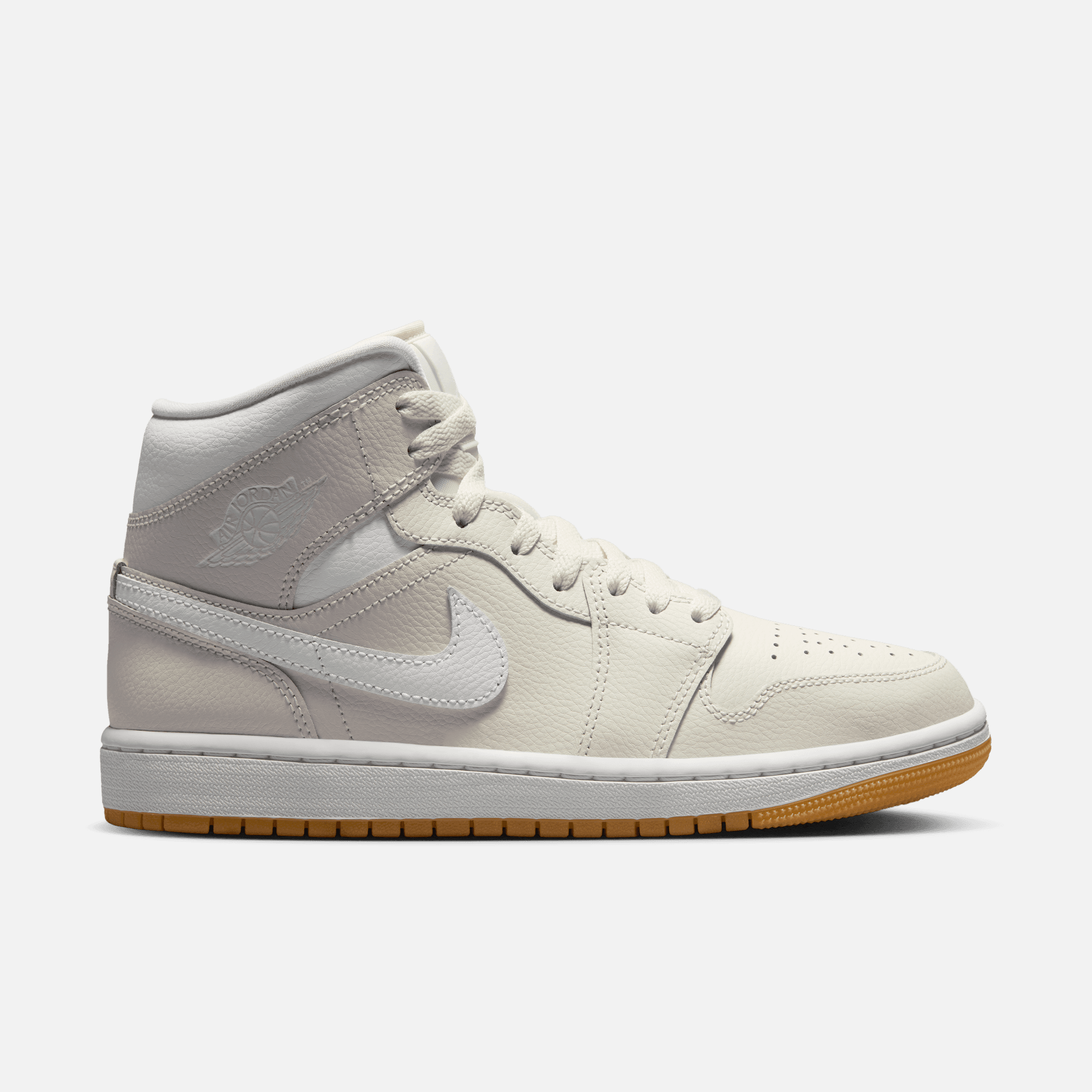 Air Jordan Women's 1 Mid Light Bone