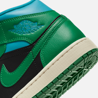 Air Jordan 1 Women's Mid Lucky Green