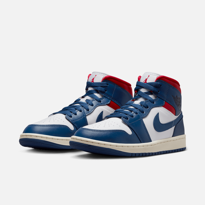 Air Jordan Women's 1 Mid 'French Blue'