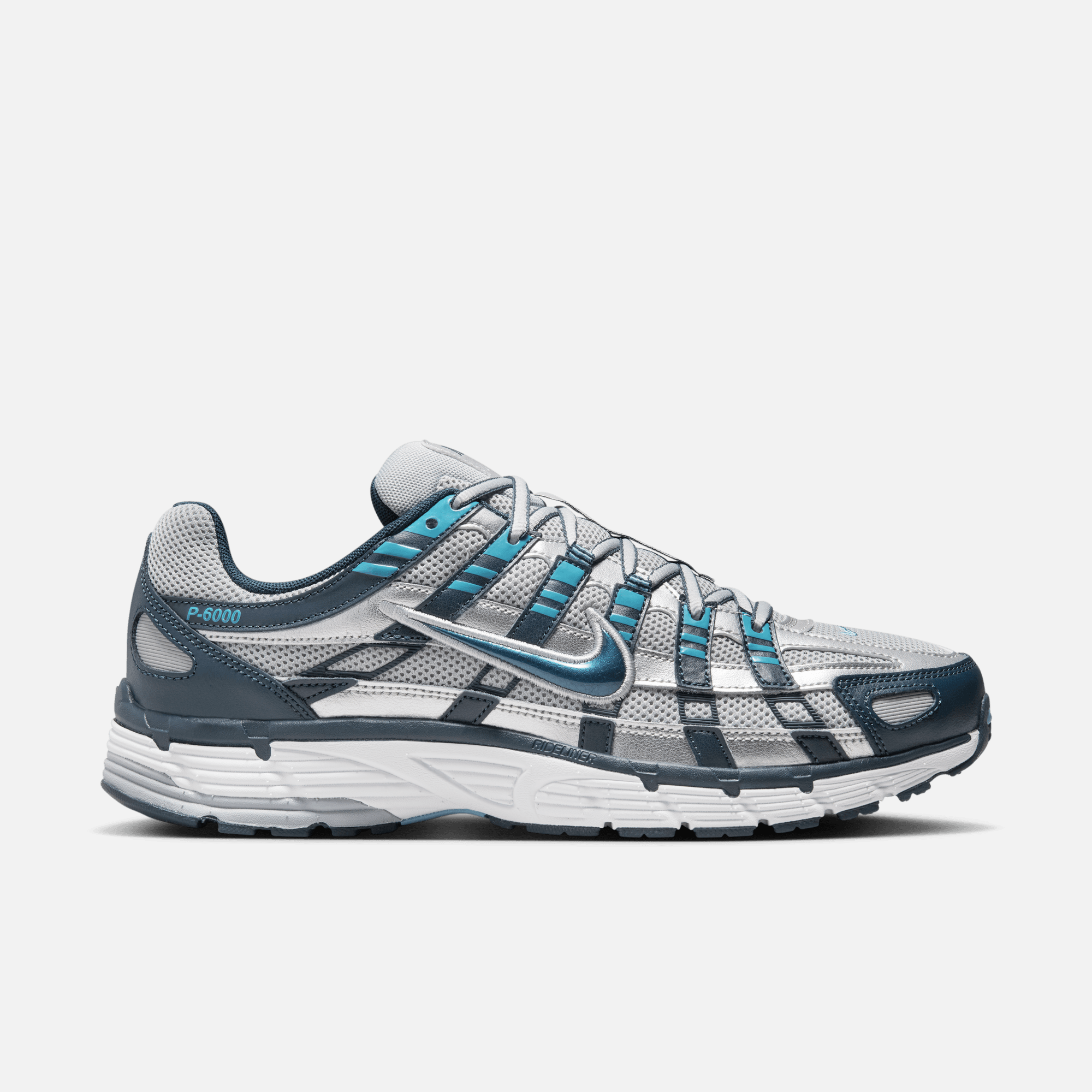 Nike P-6000 Armory Navy Flat Silver