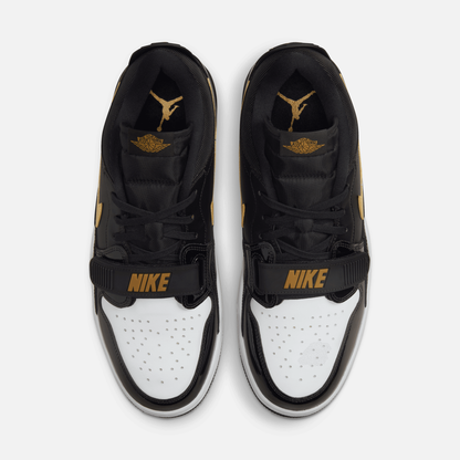 Air Jordan Legacy 312 Low Black Metallic Gold