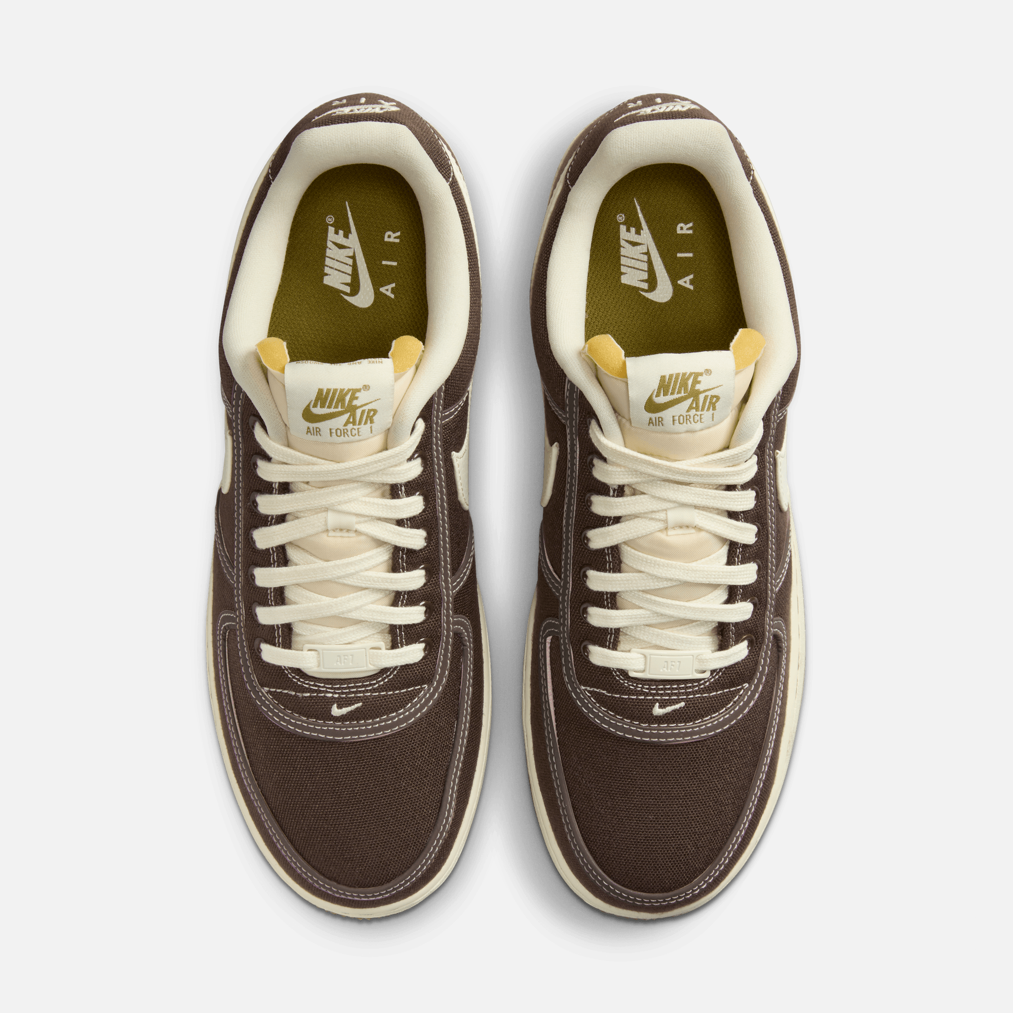 Nike Air Force 1 Low '07 Premium Baroque Brown – Puffer Reds Nike Air Force 1 Low '07 Premium Baroque Brown – Puffer Reds