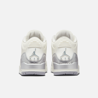 Air Jordan Women's 3 Retro Sail Cement Grey