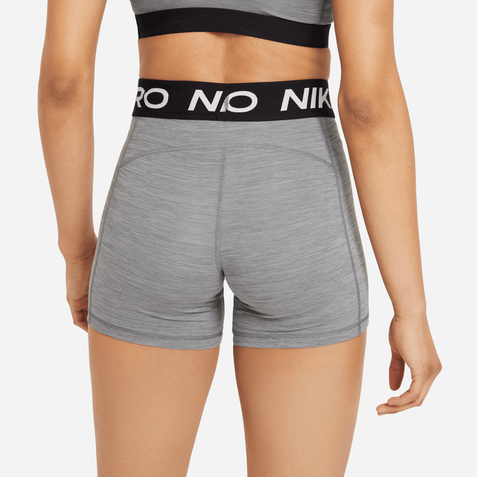 Nike pro gray 2024 shorts