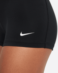 Nike Pro Women's 3-Inch Black Shorts