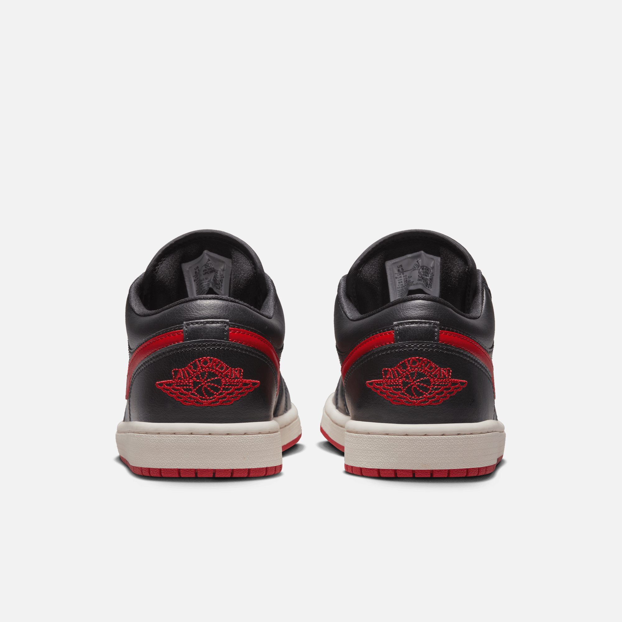 Air Jordan 1 Women's Low Bred Sail – Puffer Reds