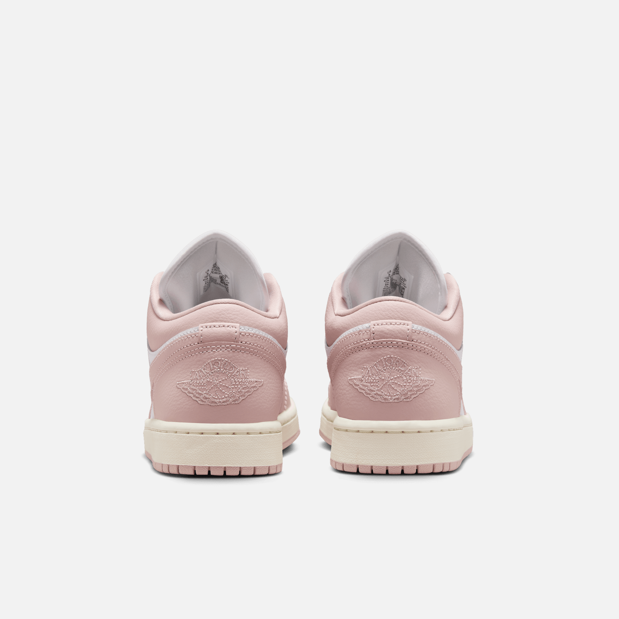 Air jordan 1 low pink gum sales