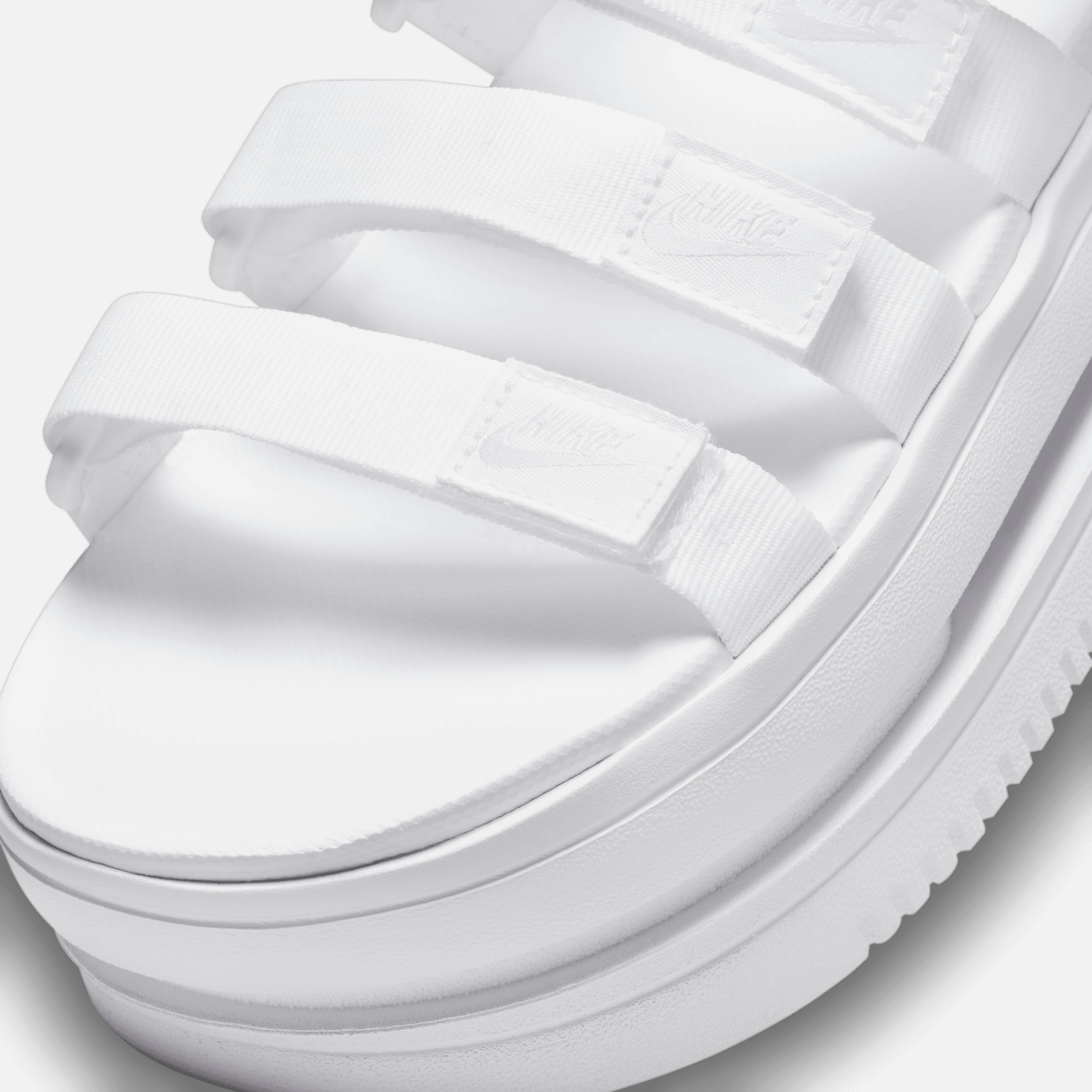 Nike Women's Icon Classic White Pure Platinum Sandals