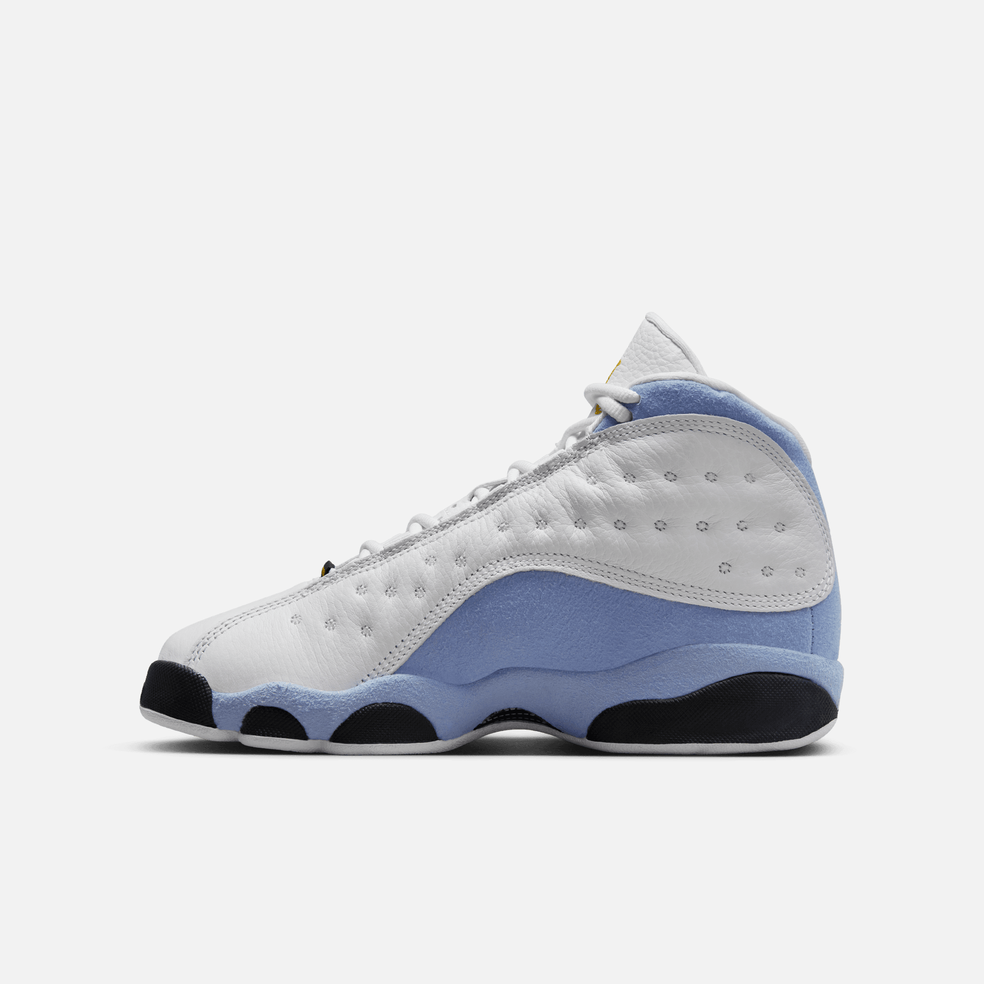 Air Jordan 13 Retro GS White Yellow Ochre Blue Grey Black 6Y
