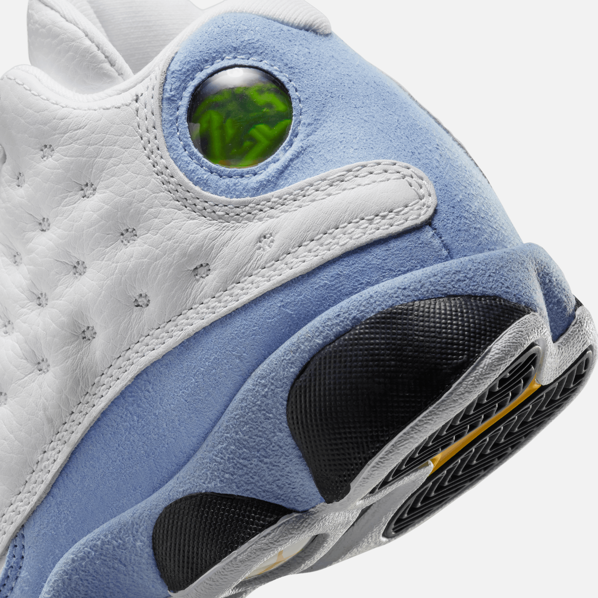 Air Jordan 13 Retro GS White Yellow Ochre Blue Grey Black 6Y