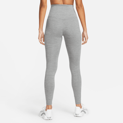 Nike One Women s Grey High Rise Leggings Puffer Reds