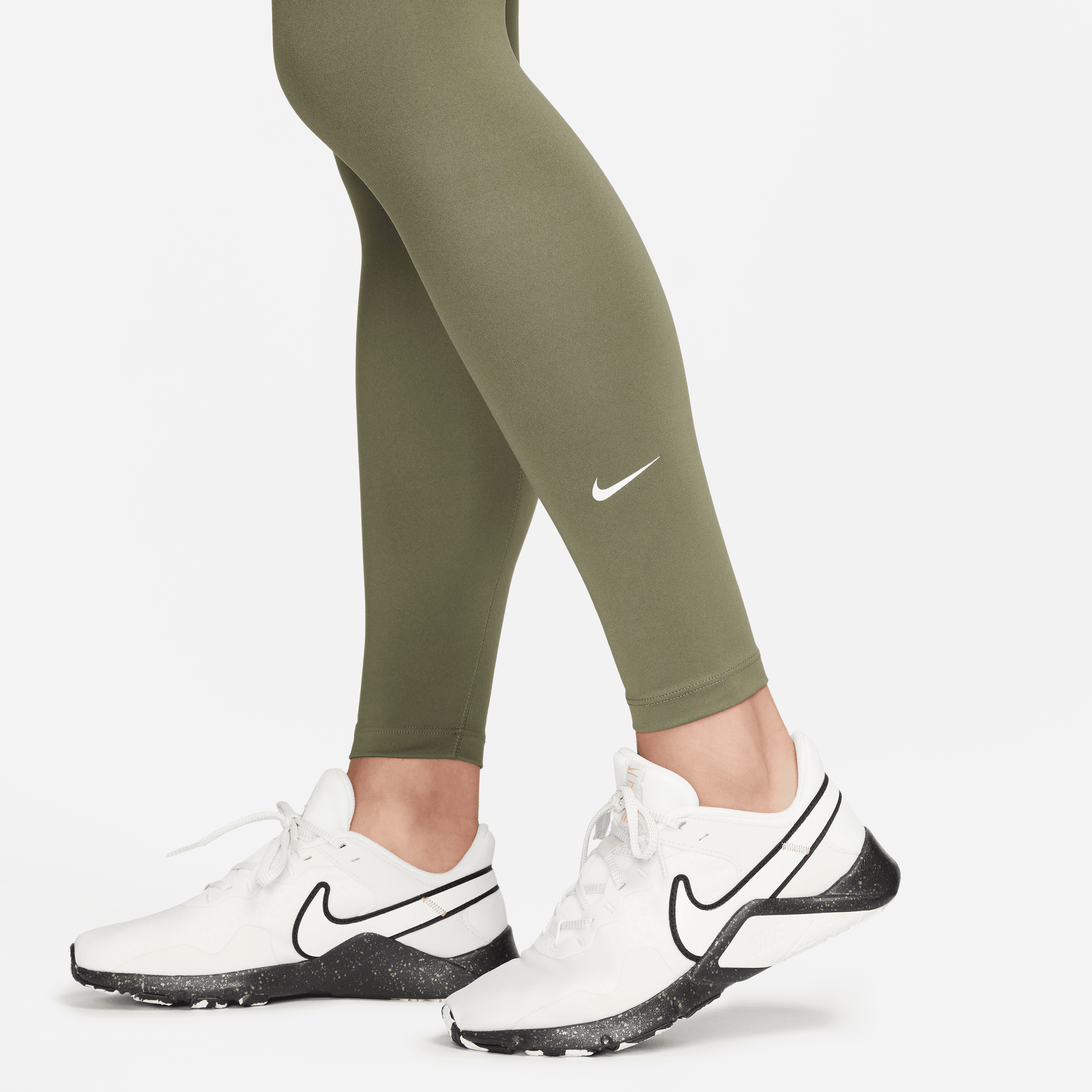 Nike One Women's Green High-Rise Leggings – Puffer Reds