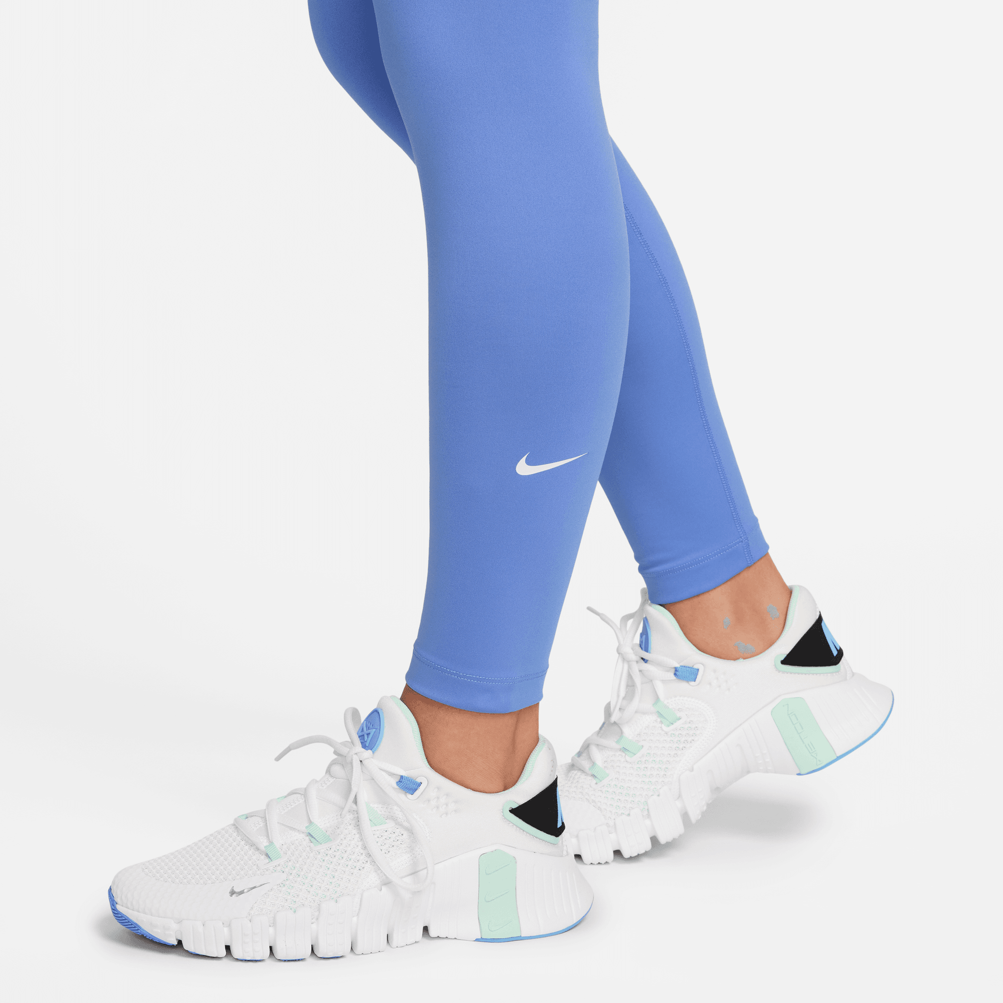 Nike One High-Rise Leggings Plus Size 'Polar/White' - DN5521-450