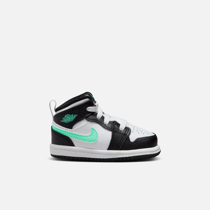 Air Jordan Kid's 1 Mid Glow Green (TD)