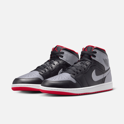 Air Jordan 1 Mid 'Bred Shadow'