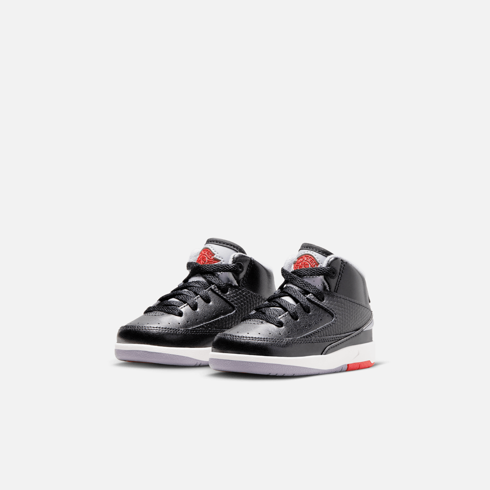 Air Jordan Kids' 2 Retro Black Cement (TD)