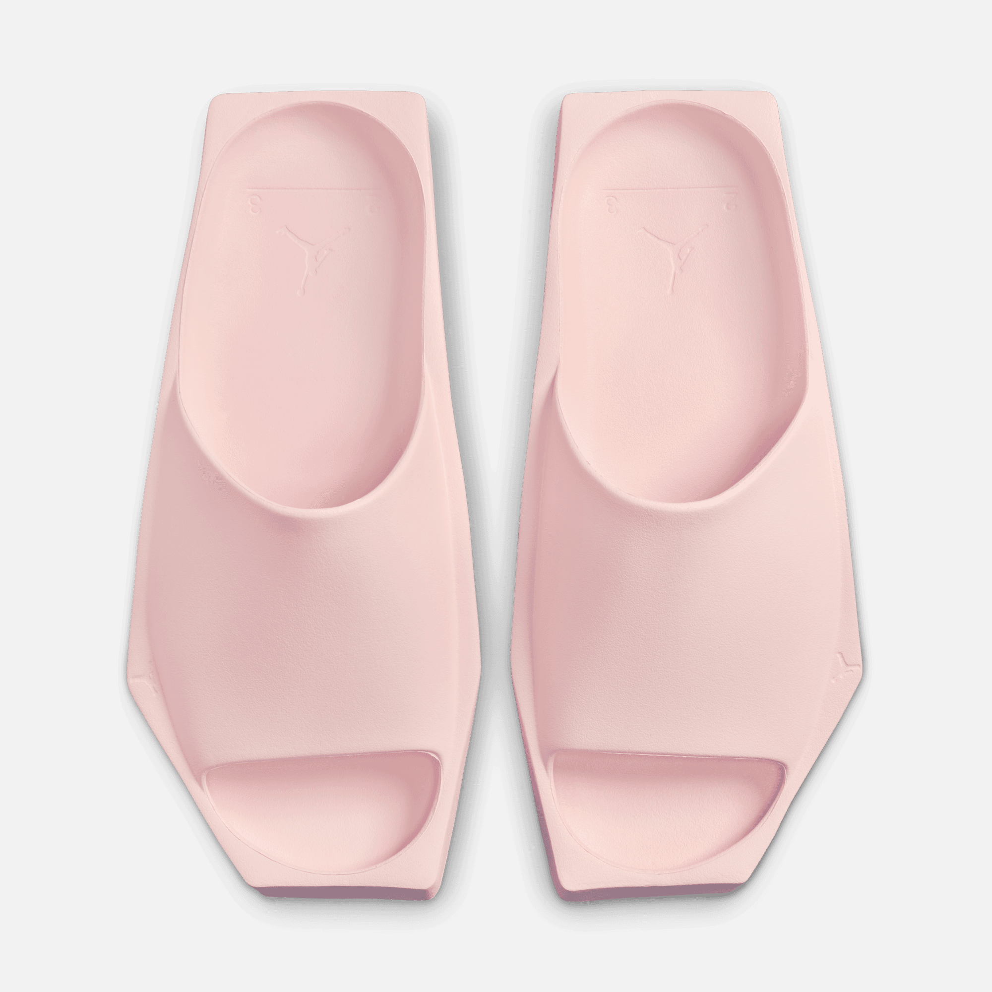 Womens pink top jordan slides