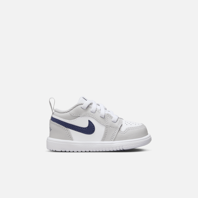 Air Jordan Kids' 1 Low Alt White Neutral Grey Gum (TD)