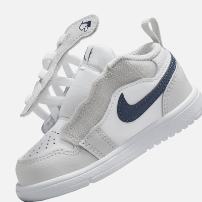 Air Jordan Kids' 1 Low Alt White Neutral Grey Gum (TD)