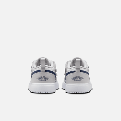 Air Jordan Kids' 1 Low Alt White Neutral Grey Gum (PS)