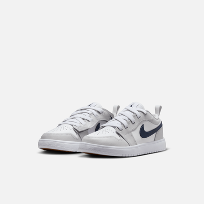 Air Jordan Kids' 1 Low Alt White Neutral Grey Gum (PS)