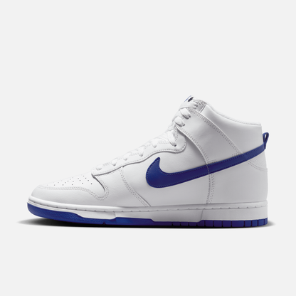 Nike Dunk High Retro White Deep Royal