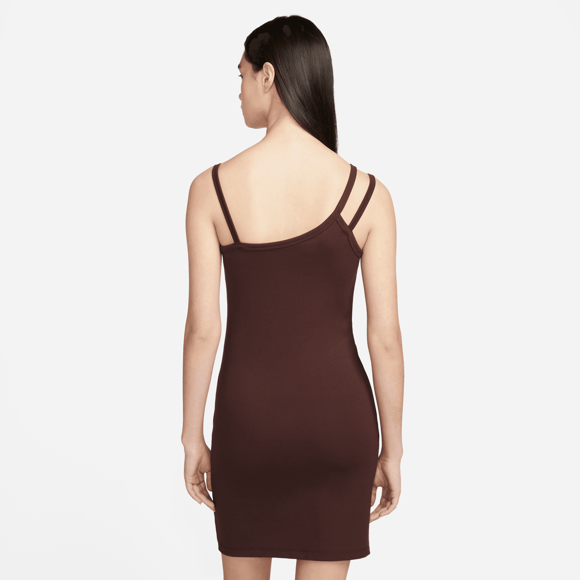 Nike Women's Asymmetrical Brown Tank Dress – Puffer Reds