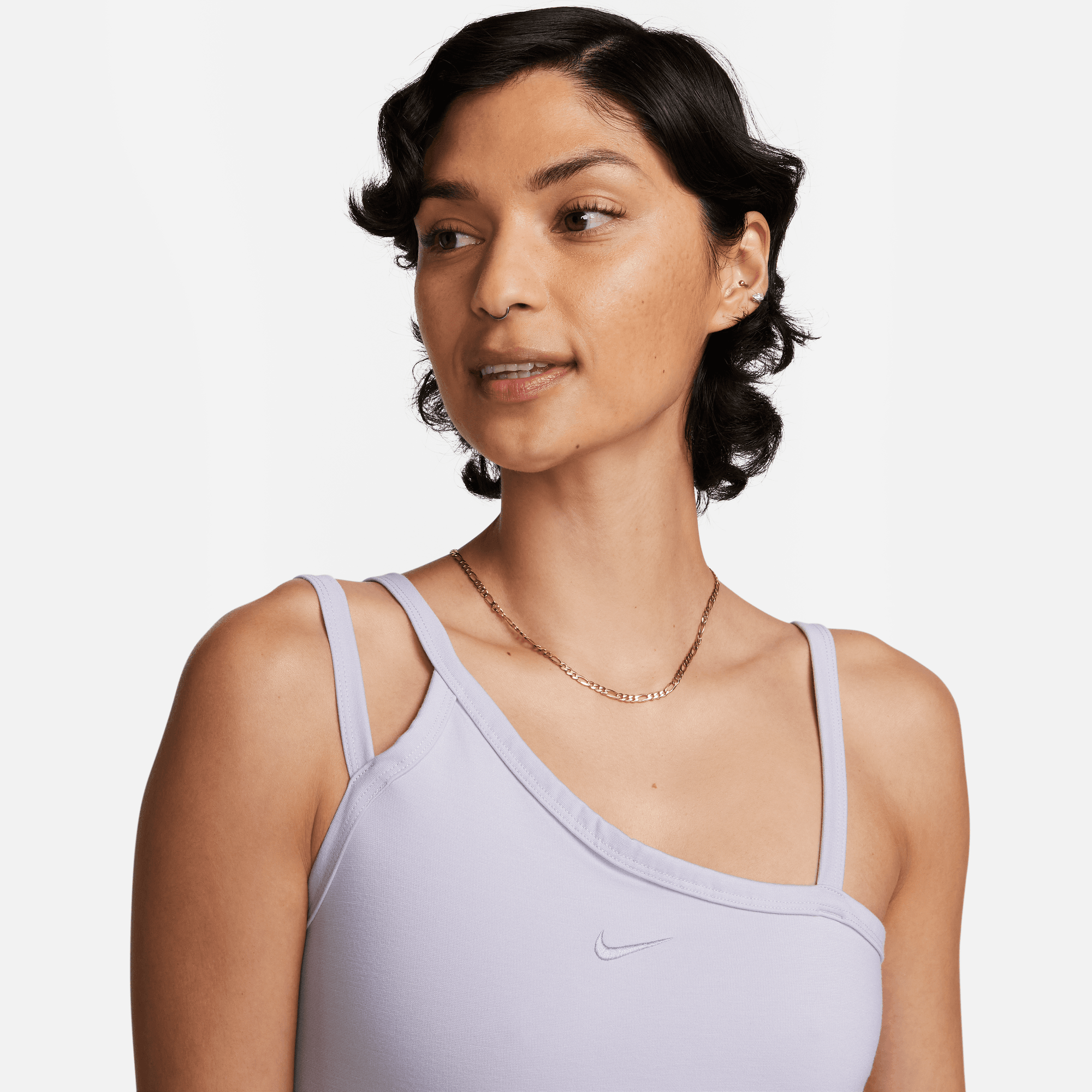 Nike asymmetrical tank sale