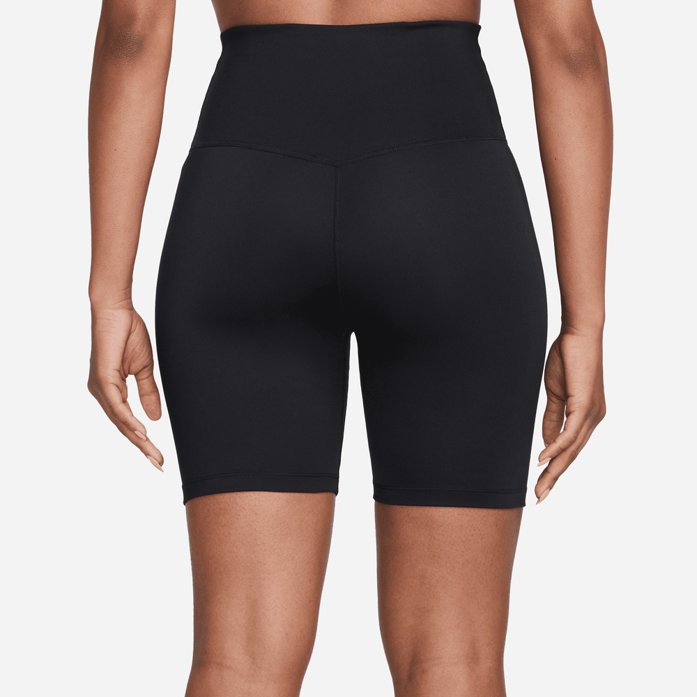 Nike Dri-FIT One Women's Black High-Waisted 7-Inch Biker Shorts