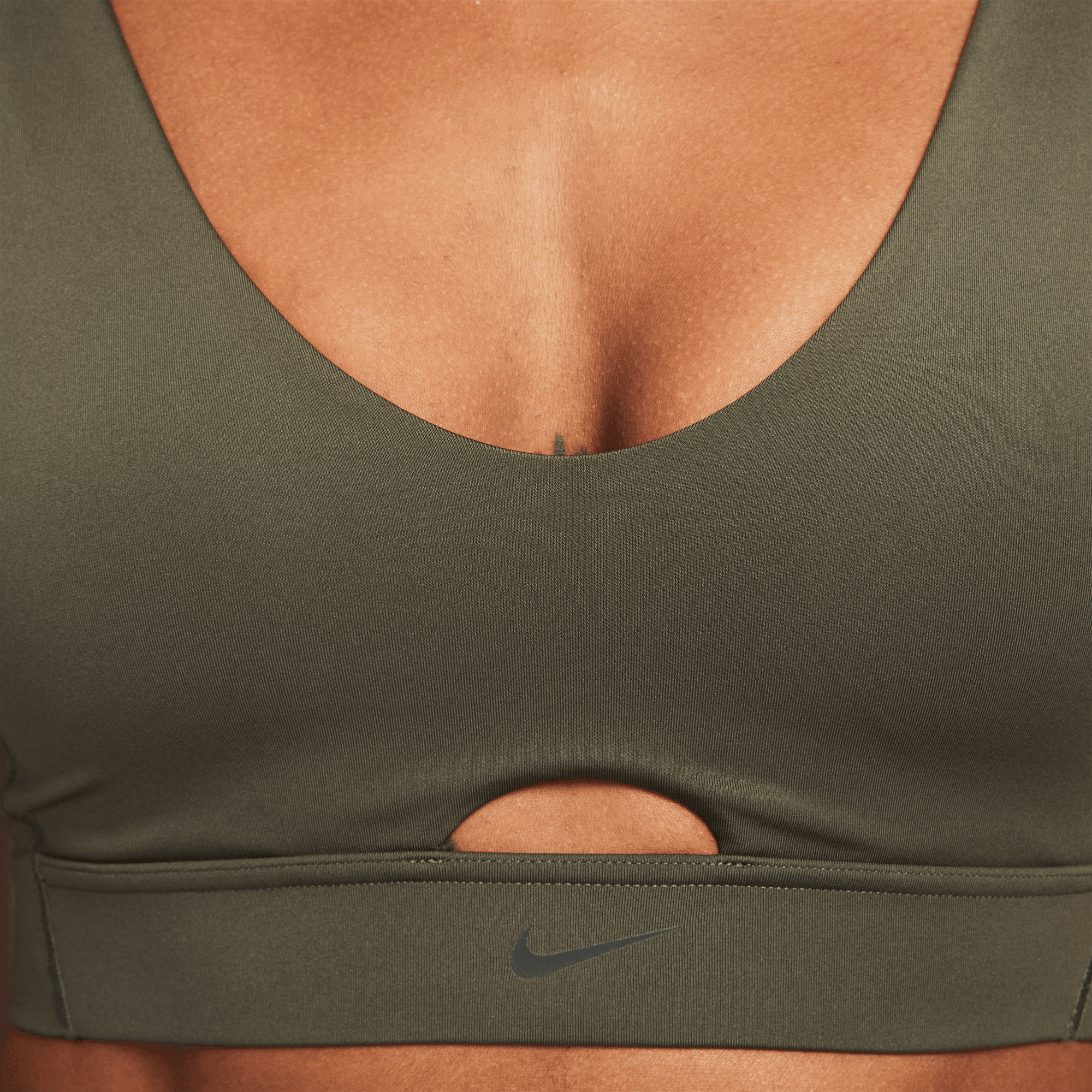 Pro Indy Plunge Medium Support Padded Sports Bra by Nike Online