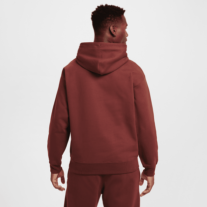 Nike Solo Swoosh Brown Pullover Hoodie