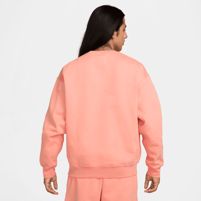 Nike Solo Swoosh Men's Apricot Fleece Crew