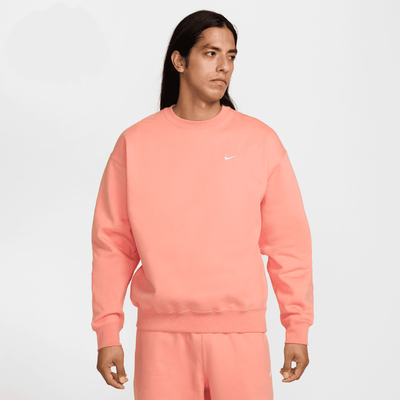 Nike Solo Swoosh Men's Apricot Fleece Crew