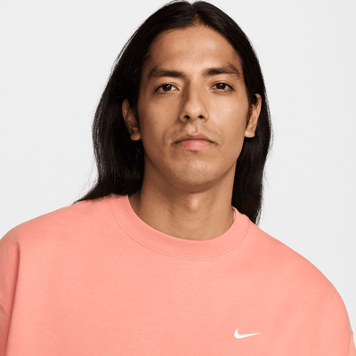 Nike Solo Swoosh Men's Apricot Fleece Crew