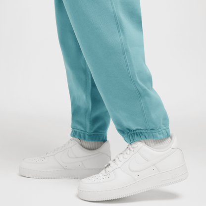 Nike Solo Swoosh Men's Turquoise Fleece Pants