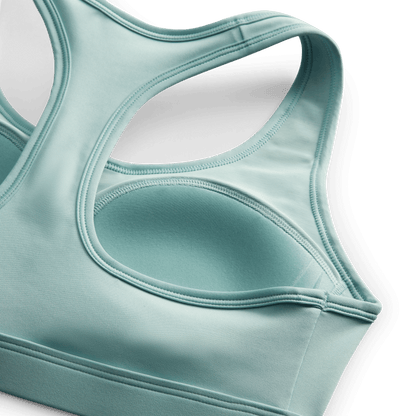 Nike Swoosh Medium Support Women's Green Padded Sports Bra