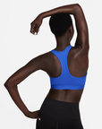 Nike Swoosh Medium Support Women's Royal Blue Padded Sports Bra