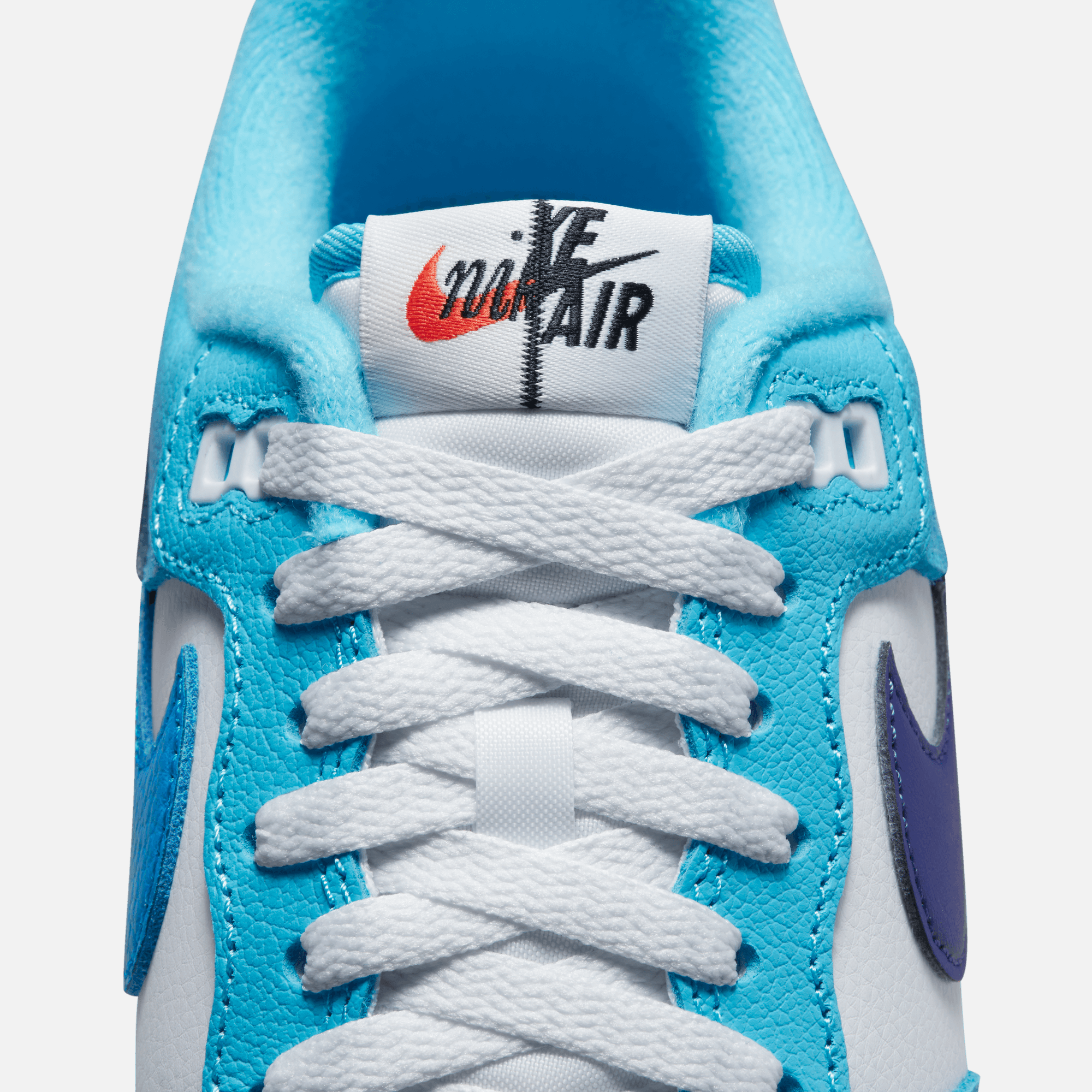 Nike Air Force 1 Low Split White/Deep Royal Blue/Baltic Blue/Light