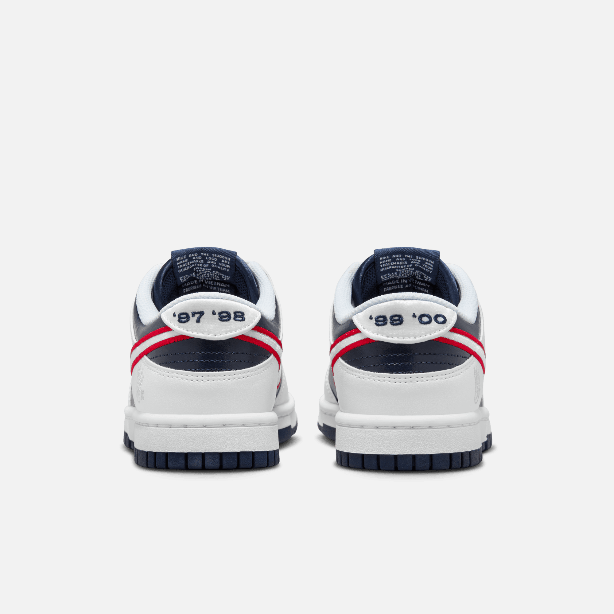 Nike Women's Dunk Low 'Houston Comets Four-Peat' – Puffer Reds