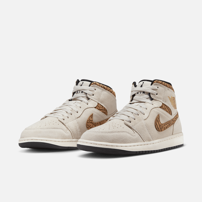 Air Jordan 1 Mid Brown Elephant