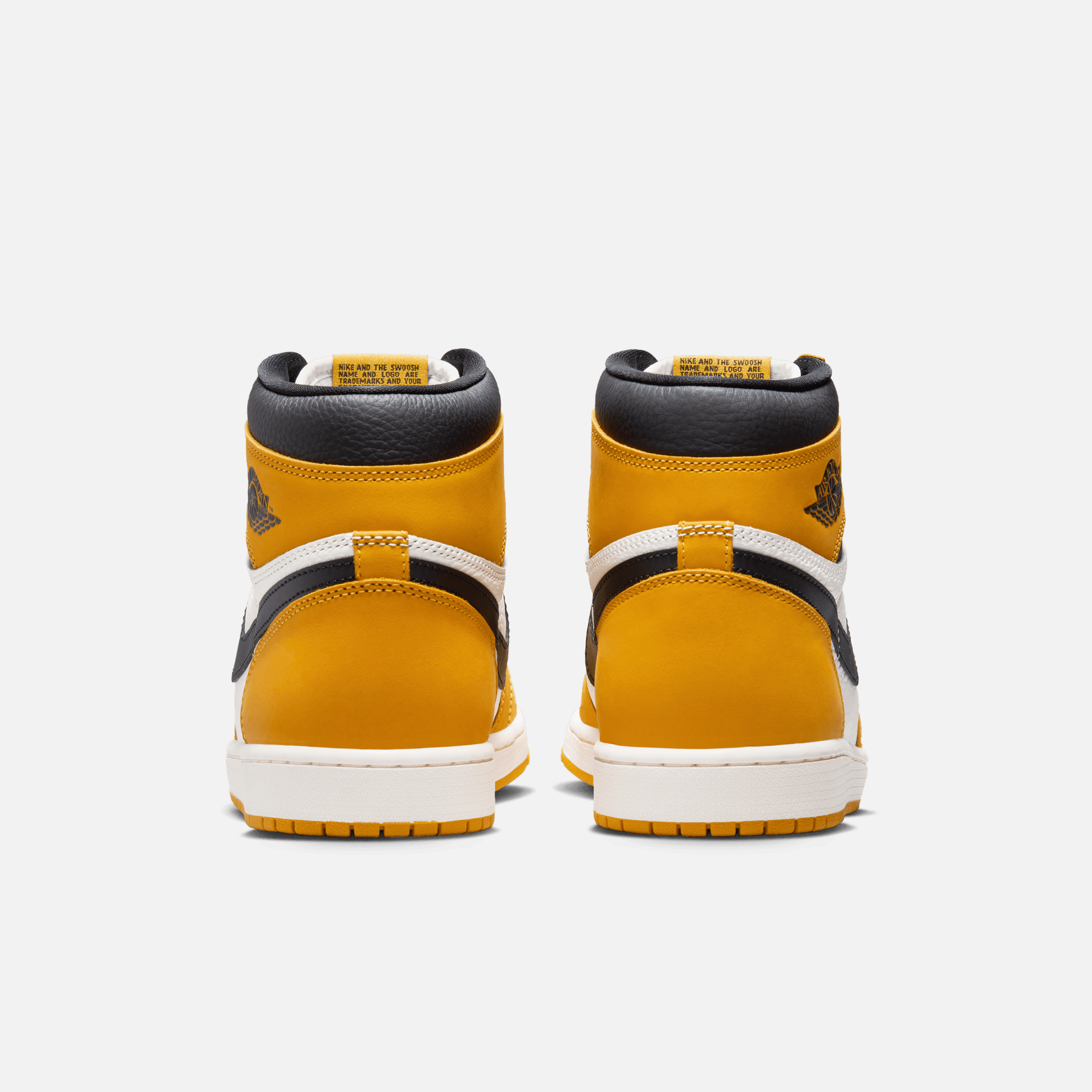 Air jordan 1 sales retro mid yellow