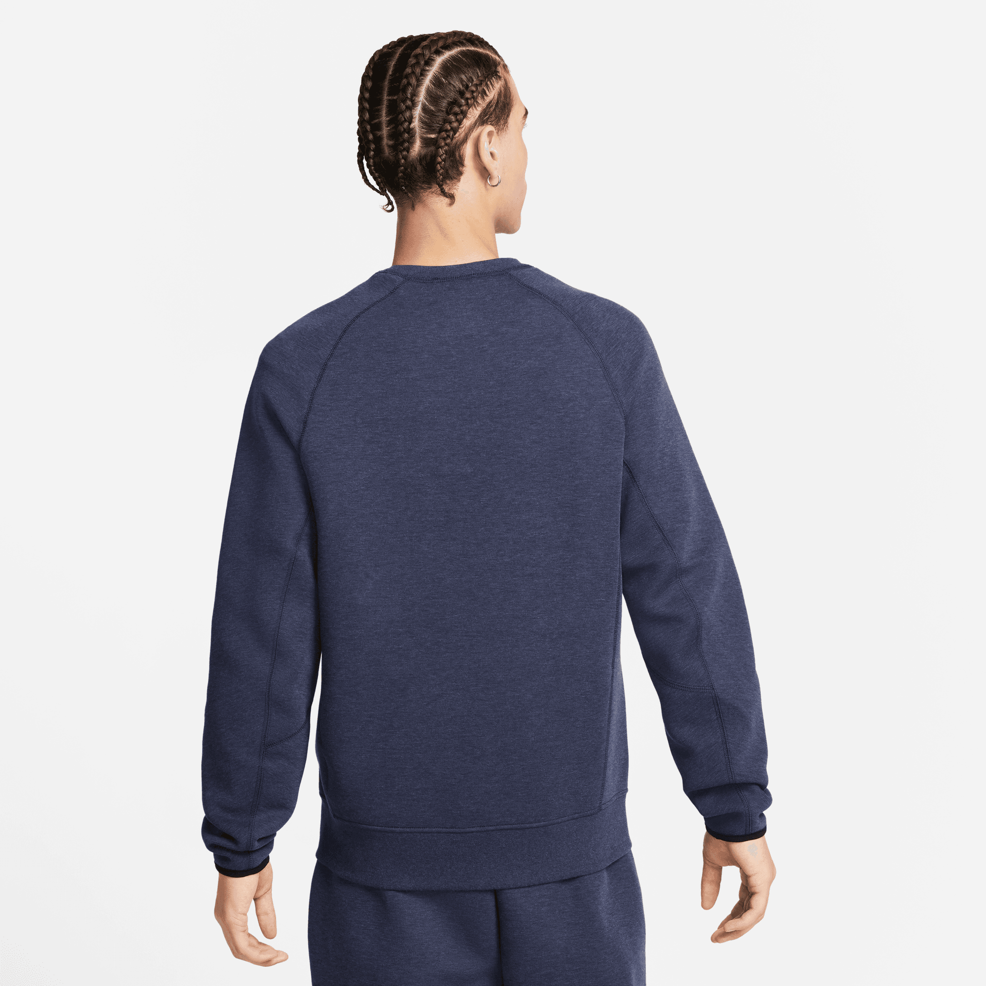 Men s Nike Sportswear Tech Fleece Crew in Blue Size 3XL FB7916 473