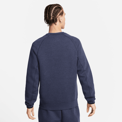 Nike Sportswear Tech Fleece Blue Crewneck Sweatshirt