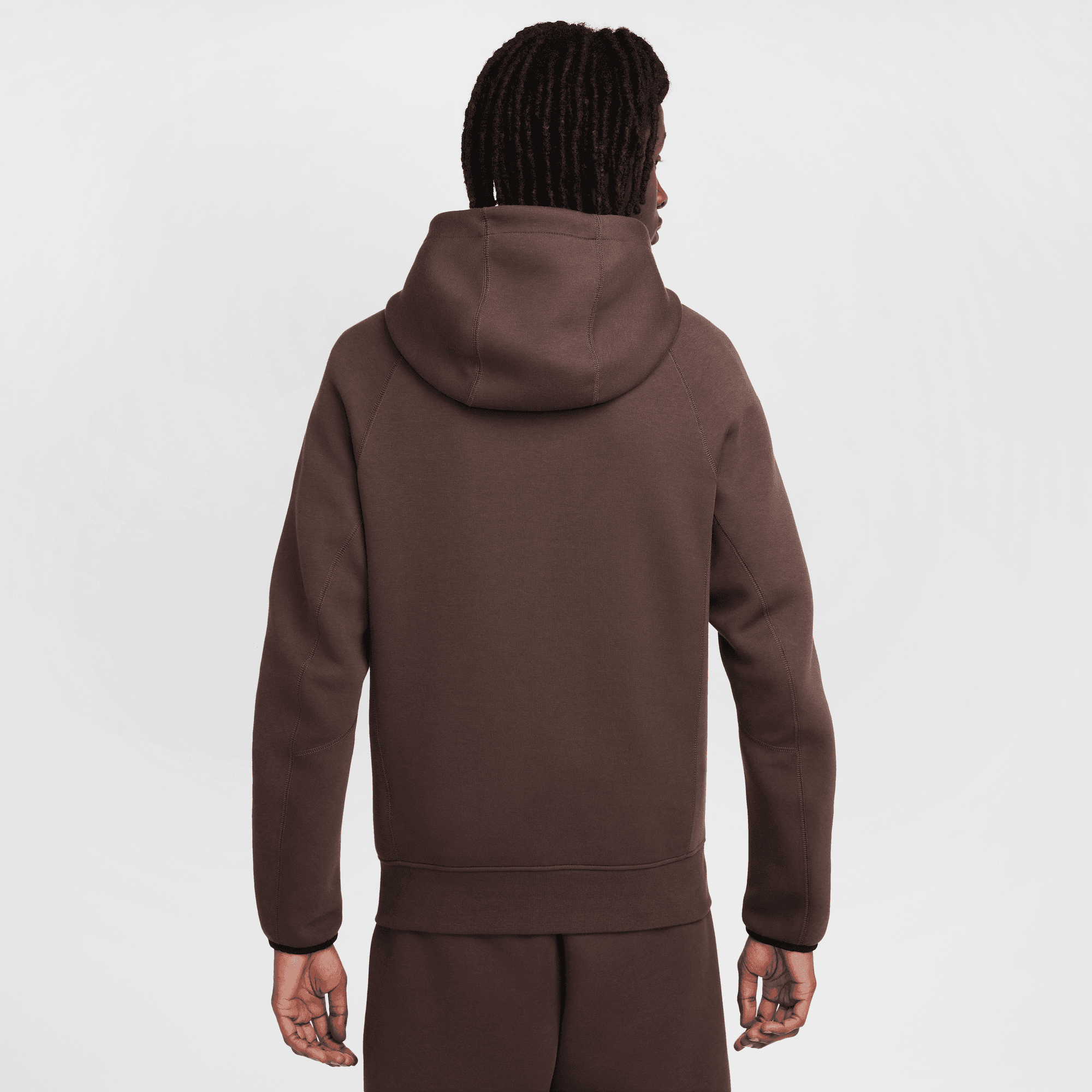 Nike Sportswear Brown Tech Fleece Pullover Hoodie