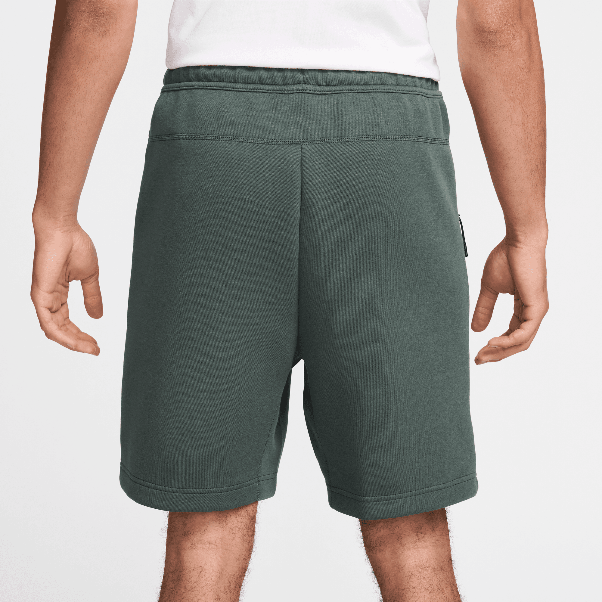 Nike fleece shorts green online