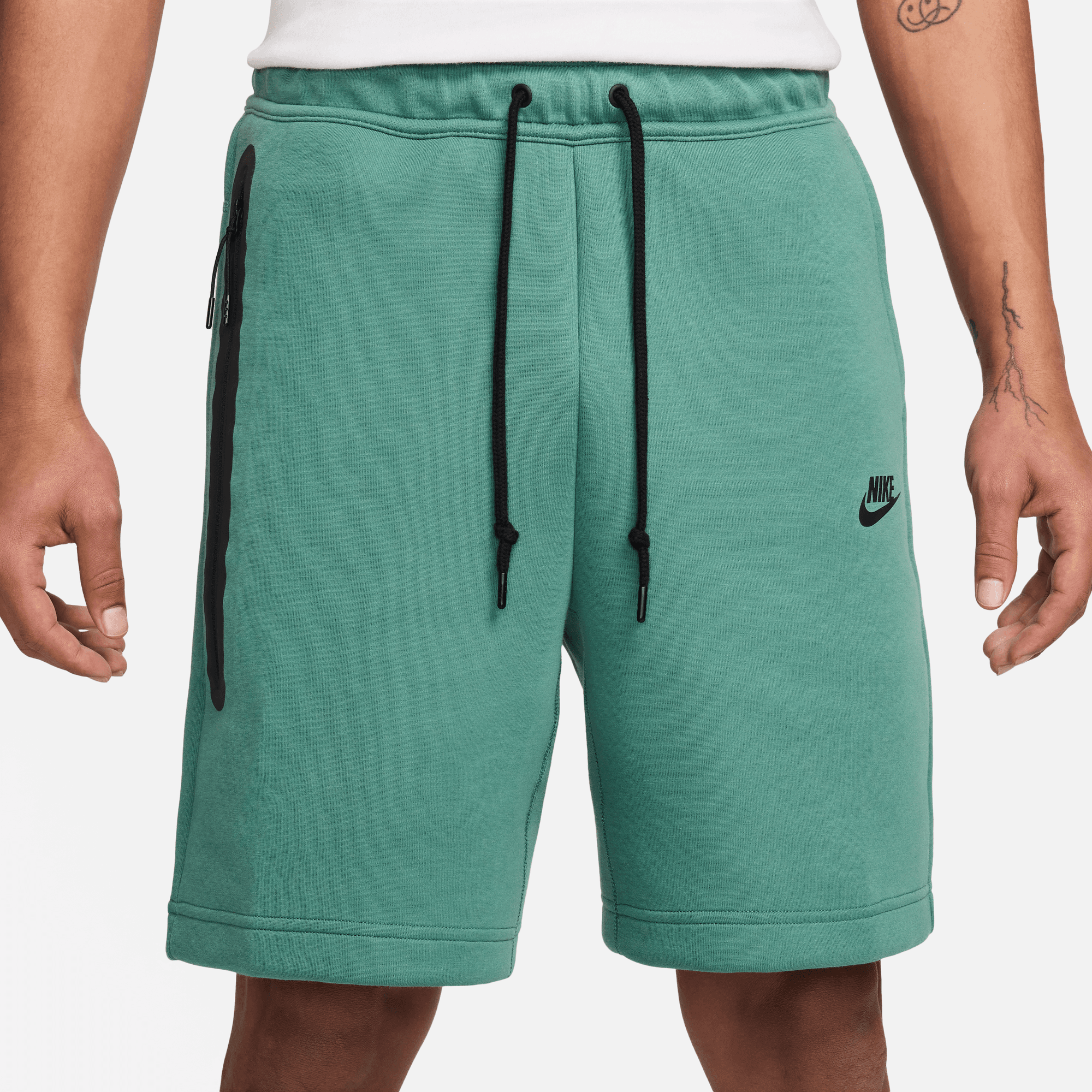 Nike Sportswear Bicoastal Green Tech Fleece Shorts