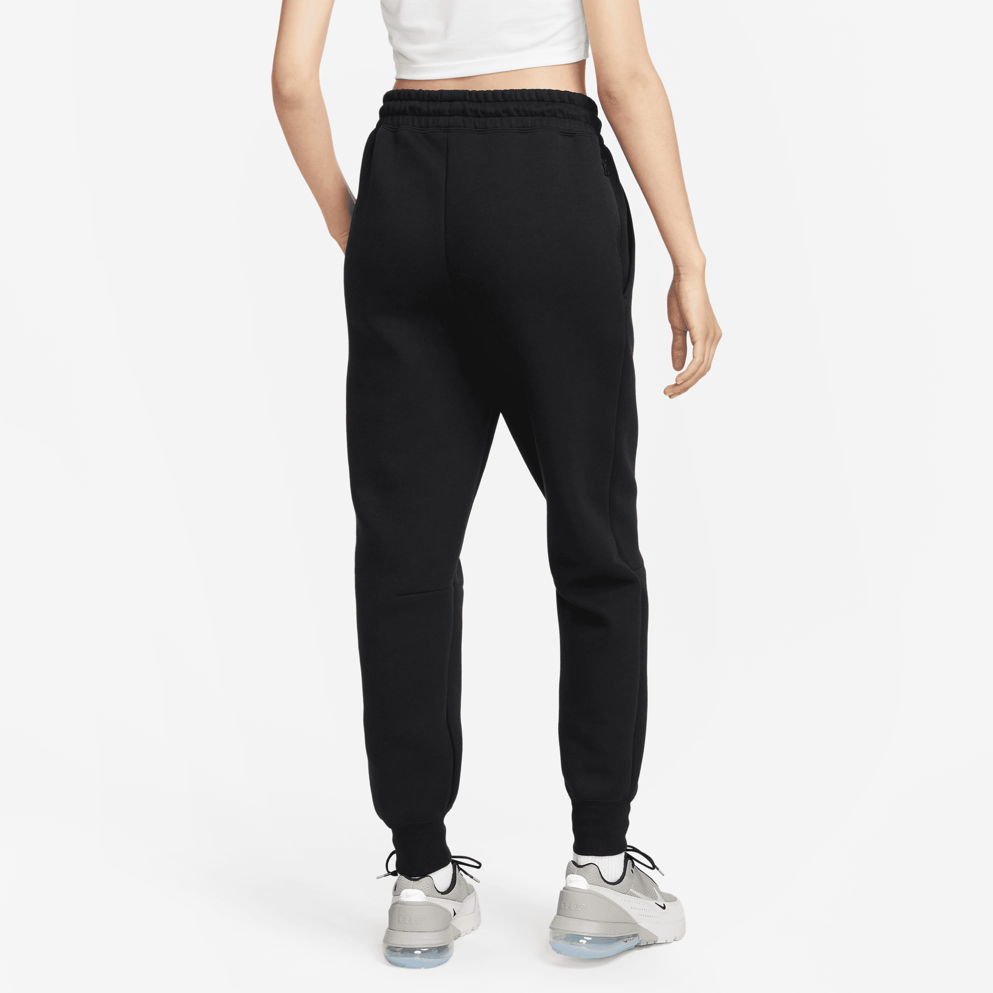 Nike Sportswear Tech Fleece Mid-Rise Jogger Pants 'Deep Jungle/Black' -  FB8330-328