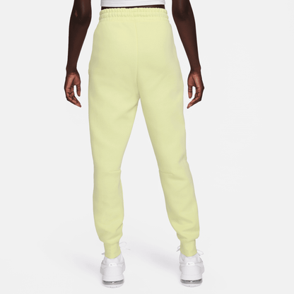 Nike Sportswear Women's Tech Fleece Luminous Green Mid-Rise Joggers