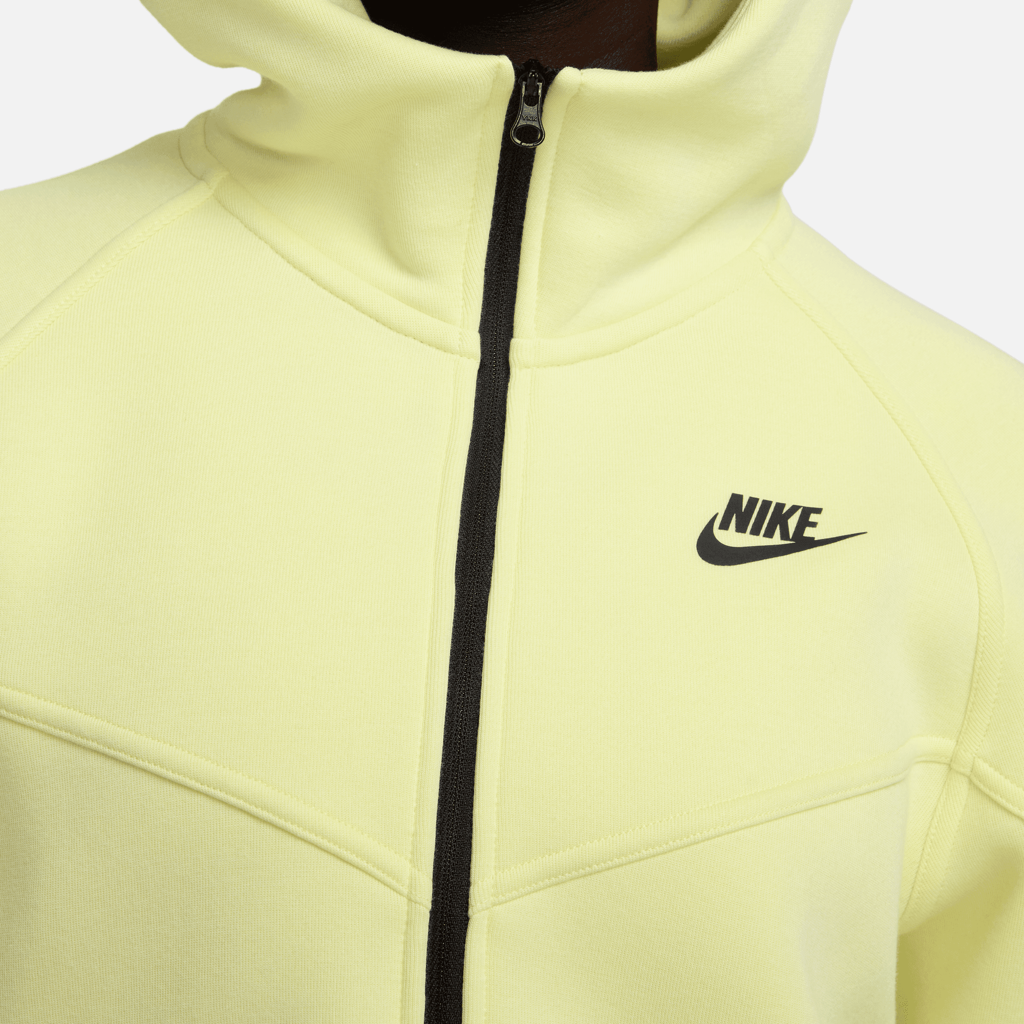 Nike Sportswear Tech Fleece Windrunner Women's Luminous Green Full-Zip Hoodie